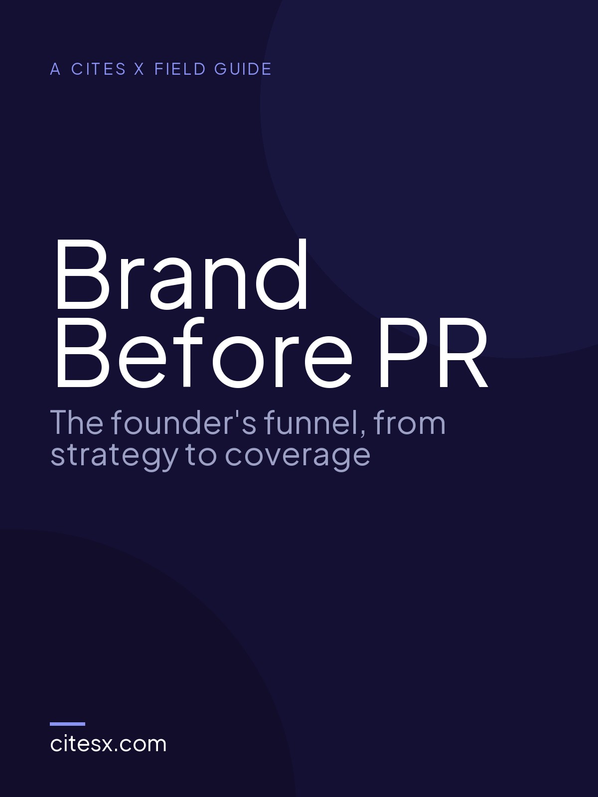 Brand Before PR cover