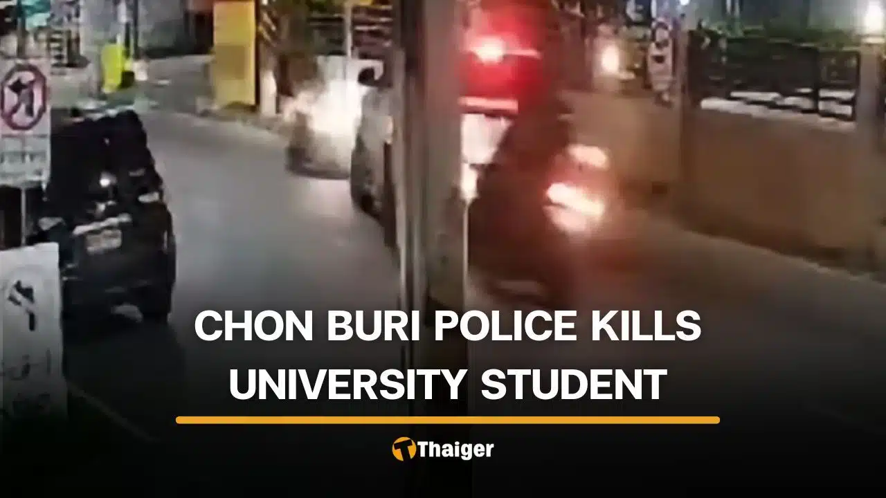 Police escapes scene to eat at restaurant after fatal crash in Chon Buri
